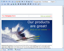 Email Marketing Template Editor