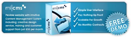 Picture that shows details of our mi|cms Content Management System for Web Designers